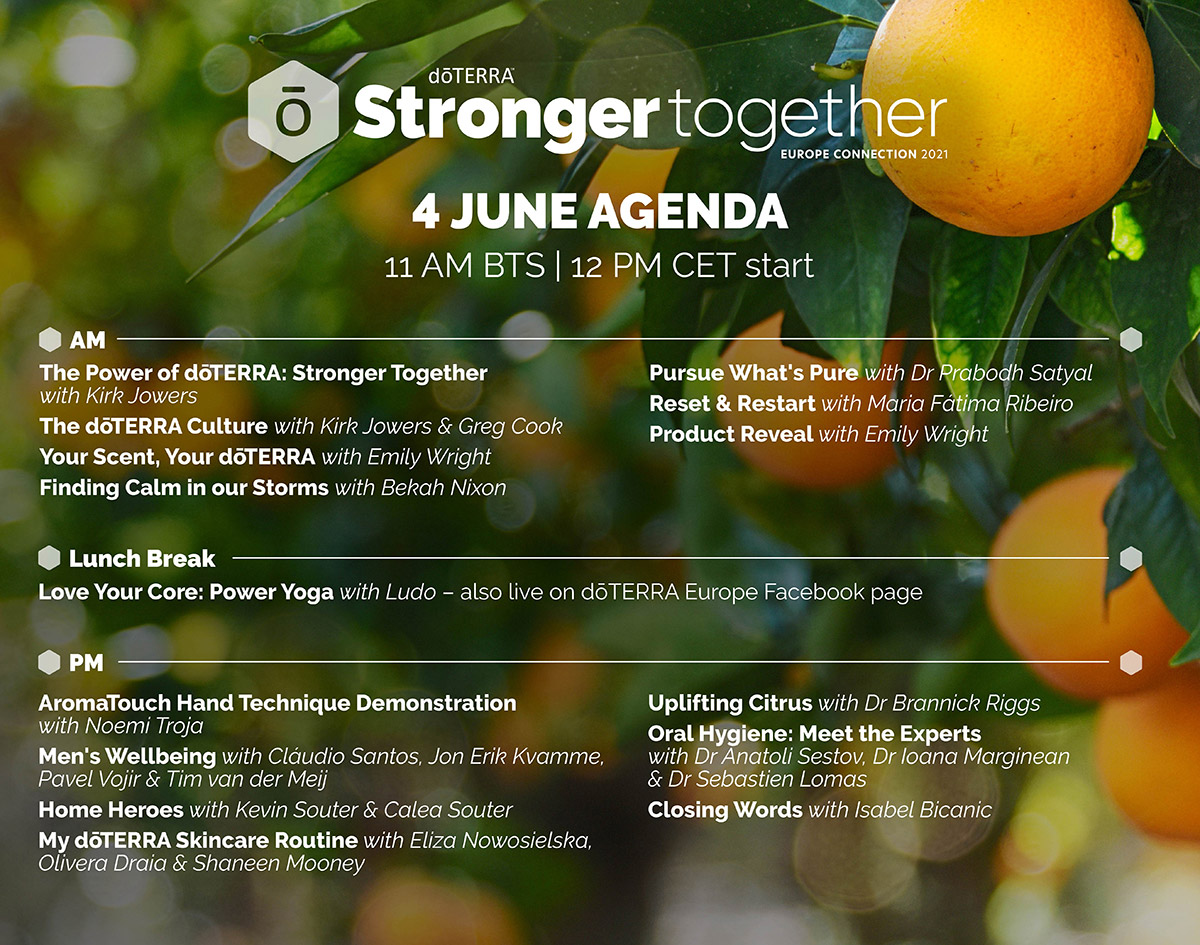 Stronger together 4 juni