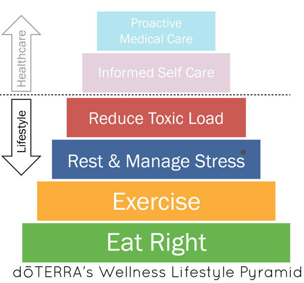 Wellness Lifestyle Pyramid